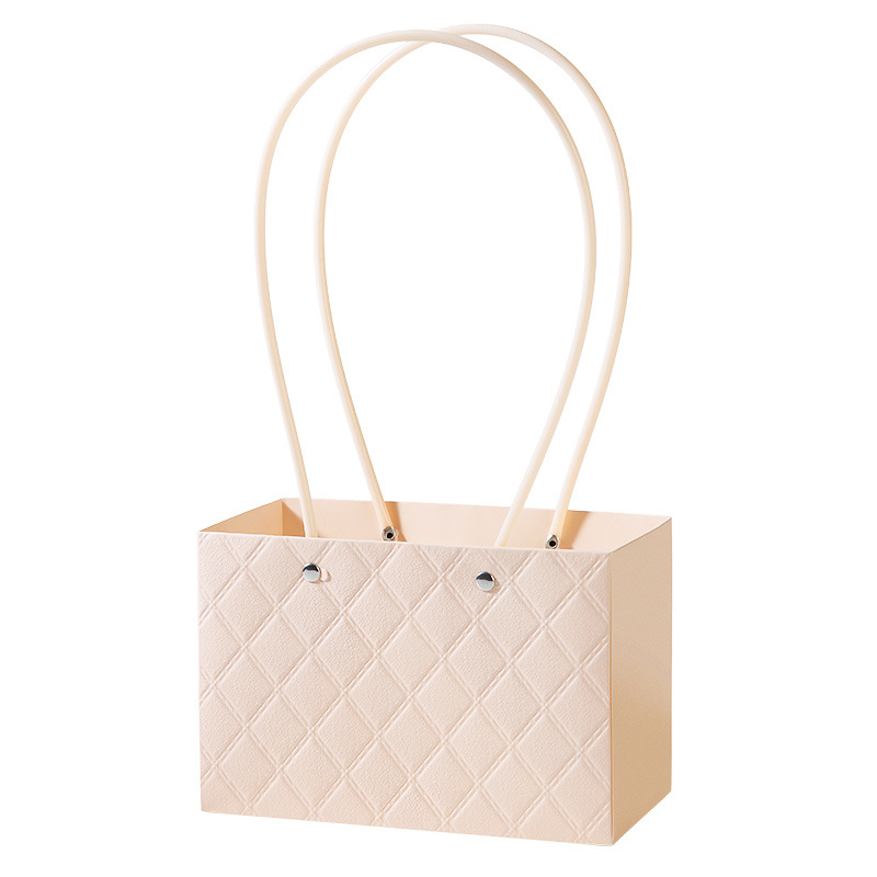 Bolsa de macarrones, bolsa de aperitivos, bolsa para arreglos florales de gelatina, bolsa con relieve estéreo, bolsa cuadrada trapezoidal para regalos de cumpleaños y festivos