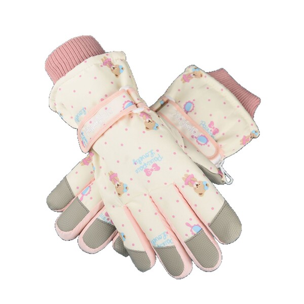 Ski winter travel windproof warm waterproof non-slip gloves