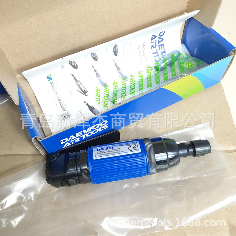 代理DAEWOO AIRTOOLS直磨机 气动打磨机DG38L现货充足