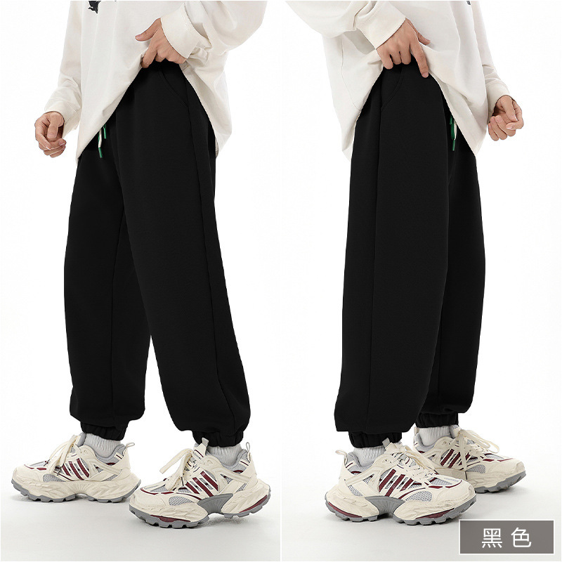 胖童装男童秋季校服裤子胖孩中大童加肥加大休闲裤初中生大码长裤|undefined