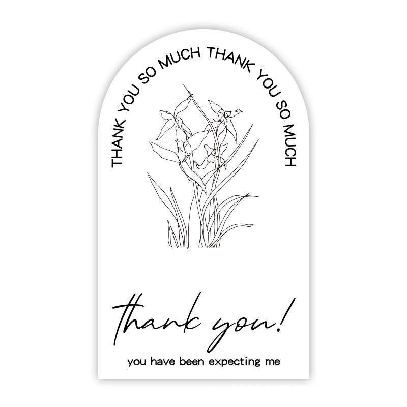 Etiqueta adhesiva de sellado de caja de avión puntual del fabricante Etiqueta adhesiva simple rectangular Etiqueta autoadhesiva de sellado de embalaje de caja exprés