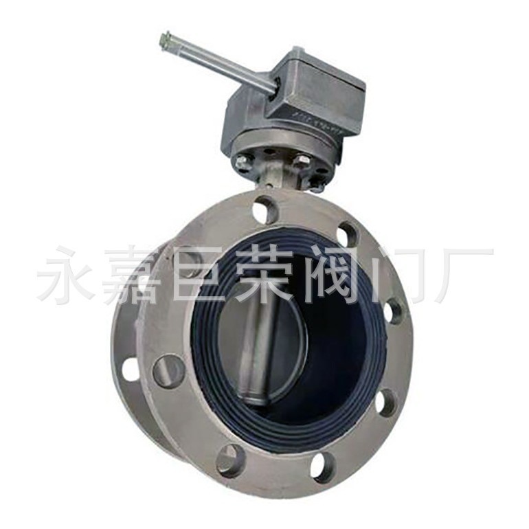 D341X-16P软密封不锈钢铸钢涡轮法兰蝶阀DN80-1200