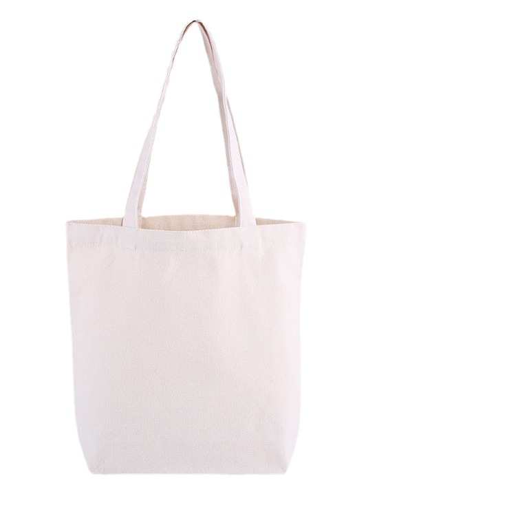 Bolsas de lona personalizadas en blanco bolsa de lona portátil literatura y arte regalo de hombro bolsas de algodón bolsas de compras publicitarias de estudiantes