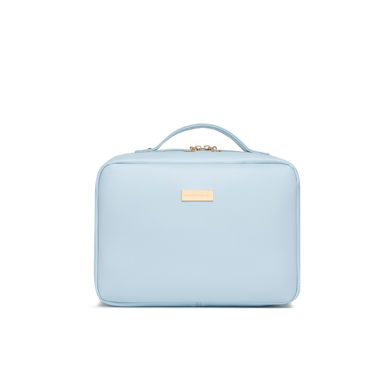 Bolsa de cosméticos de gran capacidad para mujer 2025 nueva bolsa de lavado portátil cosmética bolsa de almacenamiento portátil transparente de viaje impermeable