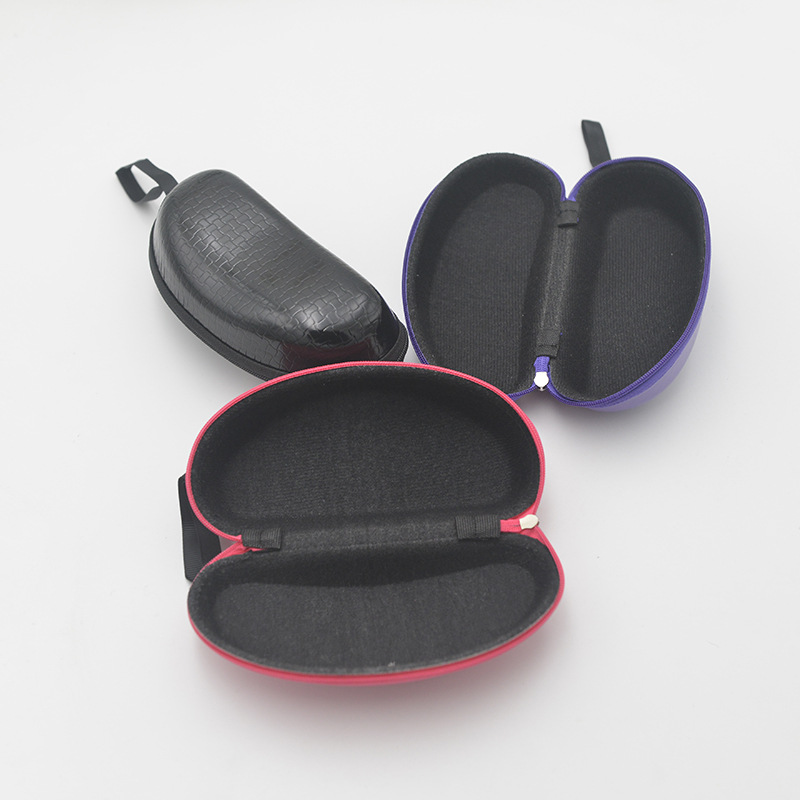 New Style Plaid Anti-pressure Portable Sunglasses Zipper Myopia Glasses Case display picture 2