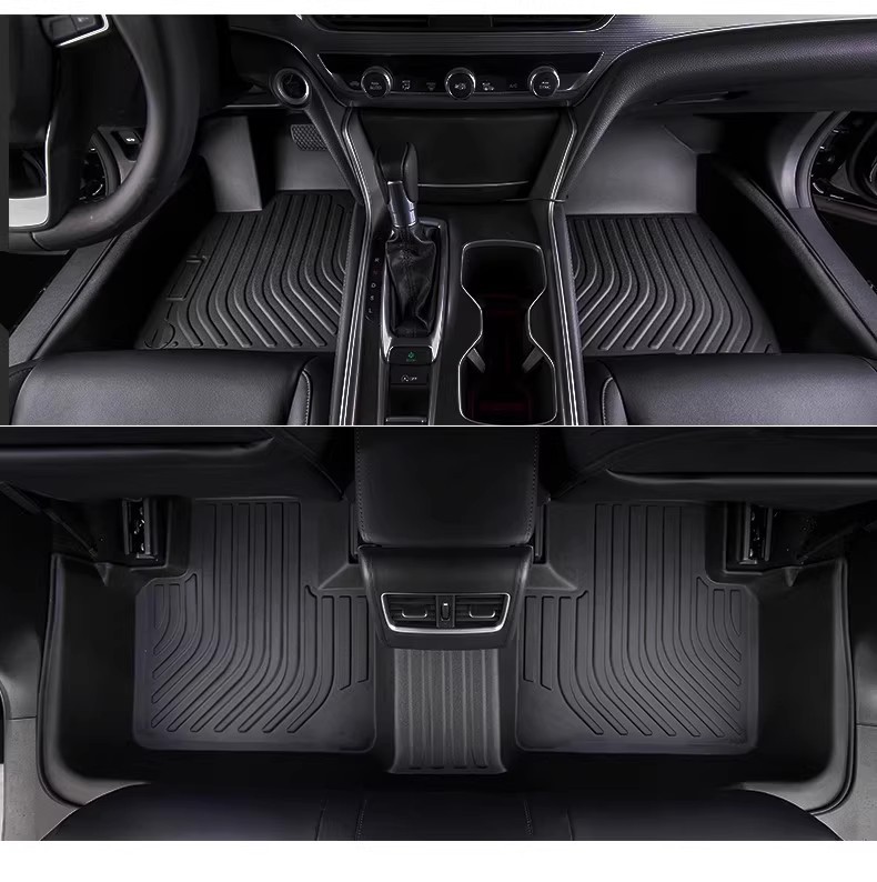 Suitable for Left-Hand Drive Kia Carnival Tpe Floor Mats Ka4 Rubber Waterproof 4Th Generation Carnival Carpet 7 Seats 8 Seats