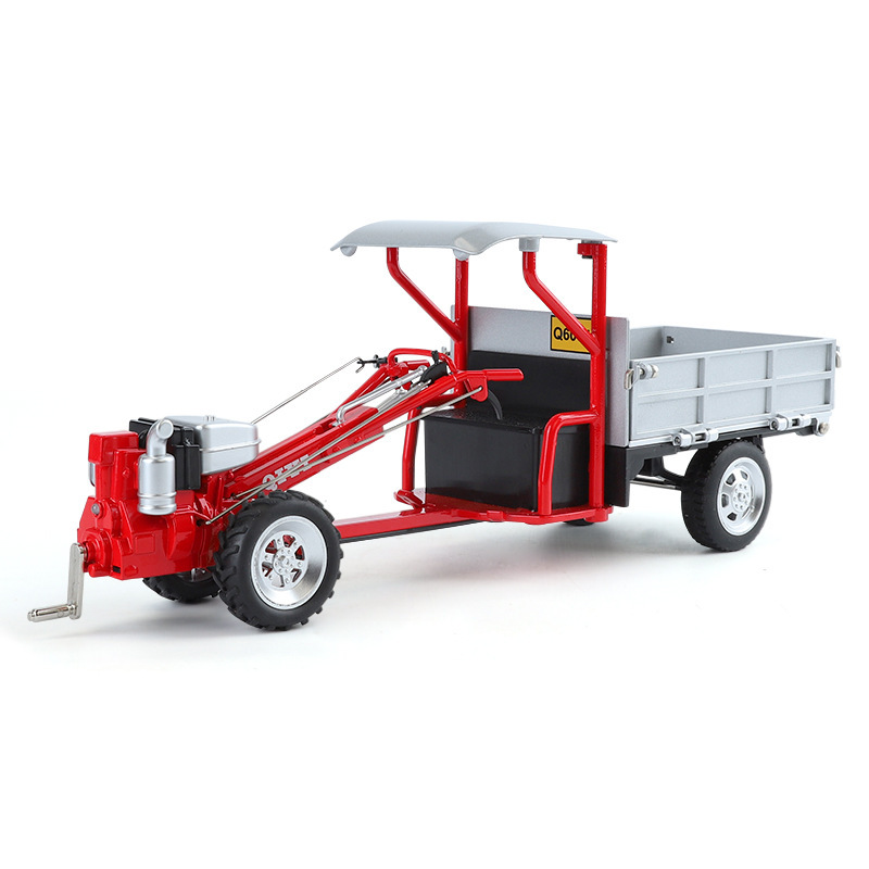 Modelo de coche de aleación Qiyi 1:32 caminar con una mano, tractor agrícola, coche de juguete deslizante, modelo de sonido, decoración, venta al por mayor