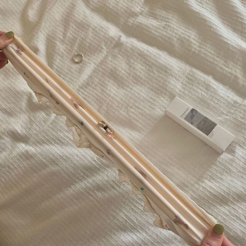 The sleepy bear should wake up~ Japanese style girl simple ice silk comfortable cotton crotch waist lace edge women's triangle pants 