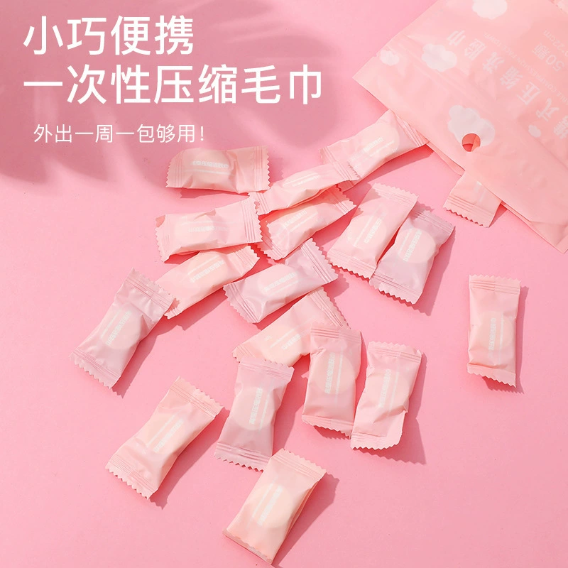 Сжатые полотенца массовая оптовая продажа фабрики отель путешествия портативное очищающее полотенце круглое одноразовое полотенце для лица