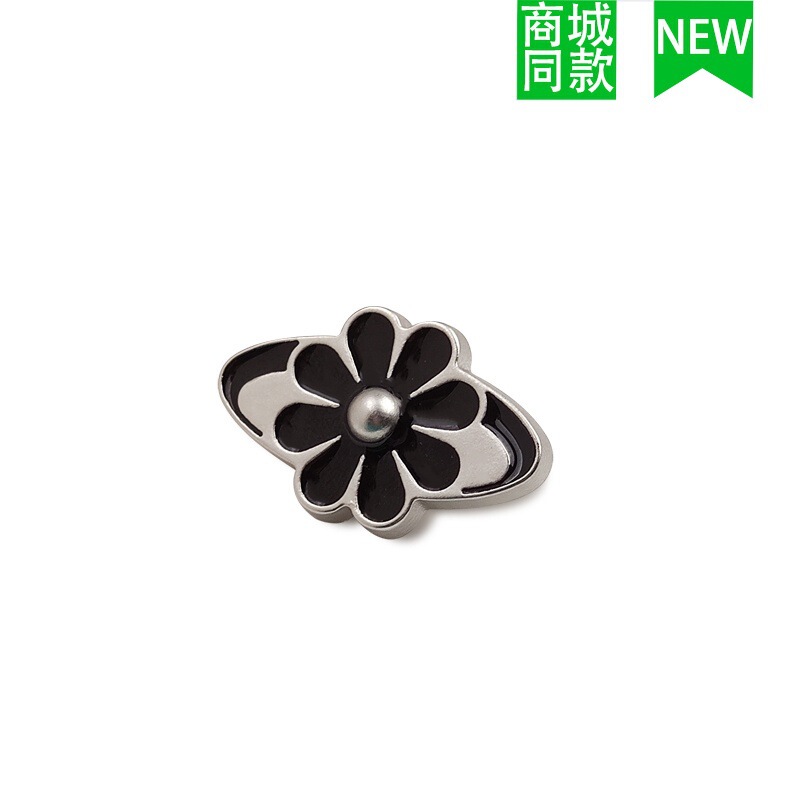 クロスボーダー卸売新しいクロックスアクセサリー靴バックル金属レターチェーン適応クロス靴花 DIY アクセサリー|undefined