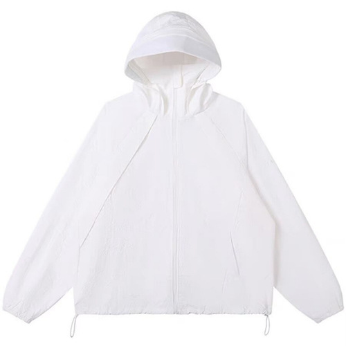 Outdoor functional thin sunscreen clothing men's summer new loose anti-ultraviolet ray hooded fishing ice coat