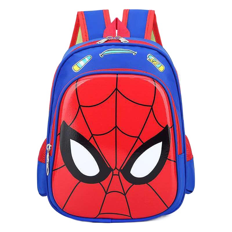 New Children's Cartoon School Bag 3D Hard Shell Backpack Kindergarten Spider-Man Car School Bag Manufacturer Wholesale