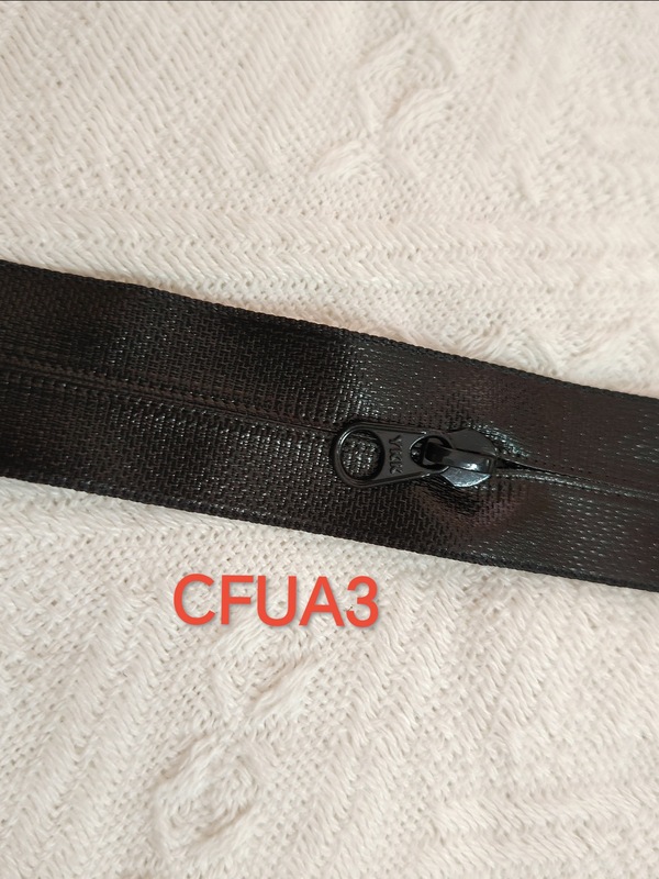 純正品YKK 3号防水コードファスナー付きバッグ内ポケット|undefined