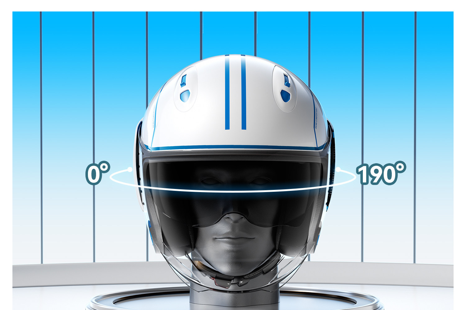 Two Little Bees Electric Motorcycle Helmet Men's 3C Certified Women's Four Seasons Constant Temperature Corporate Procurement Gift