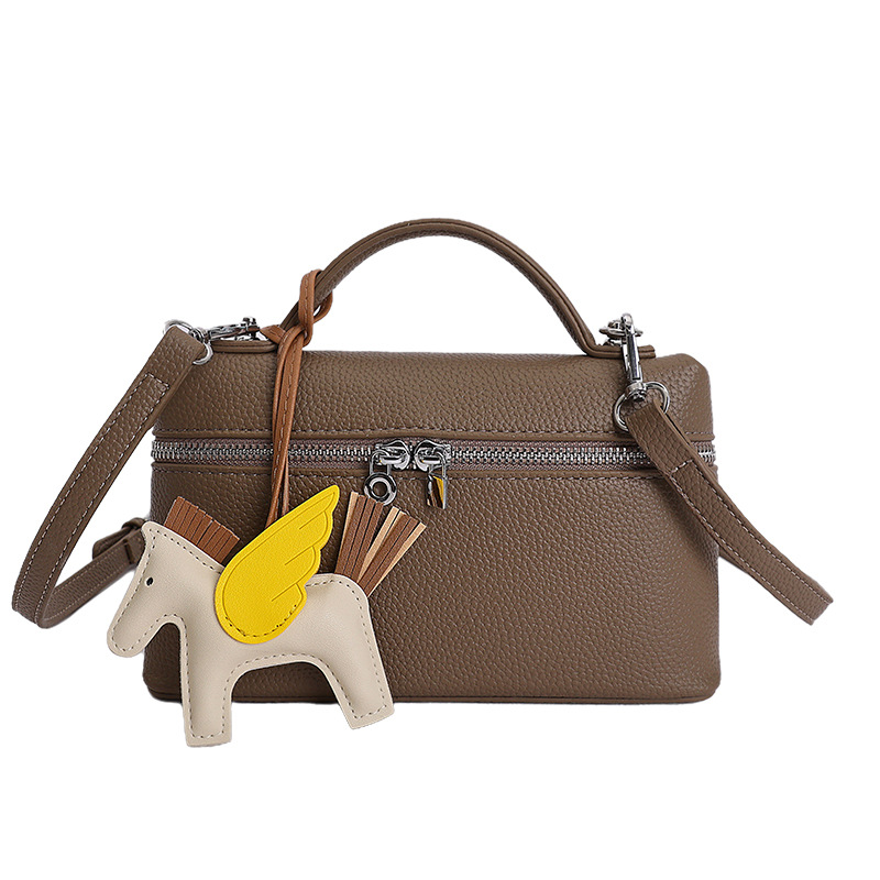Bolso de mano de alta calidad coreano para mujeres 2026 nuevo nicho de bolso de caja de lujo ligero casual simple hombro bolso de mujer