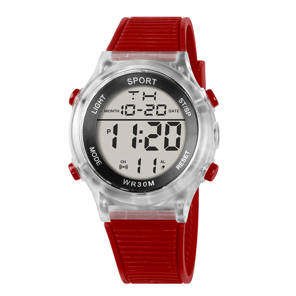 2025 nuevo aprendizaje reloj para niños reloj electrónico deportivo alarma luminosa multifuncional fábrica de relojes electrónicos al por mayor