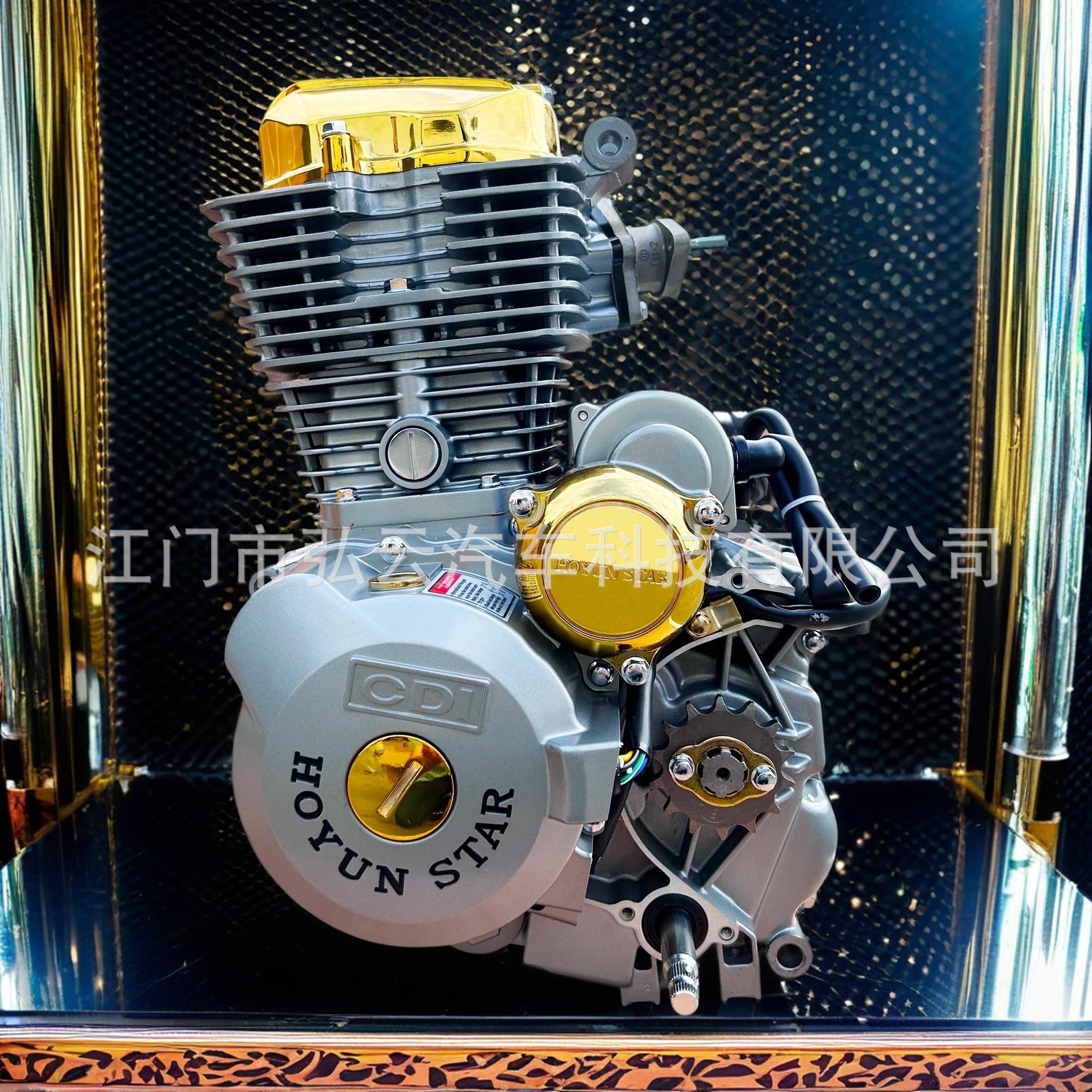 Motor de motocicleta de alta calidad de un solo cilindro refrigerado por aire de salida de cuatro tiempos CG150 es adecuado para motocicletas como ITALIKA