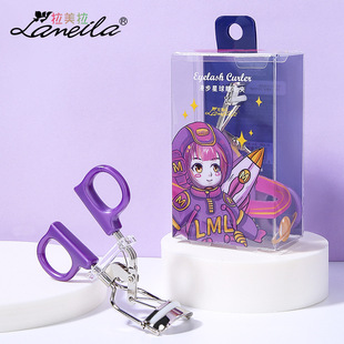 Ramella Stroll Planet Eyelash Curler Stainless Steel One-time Stereotype Partial Sunflower Curler A340