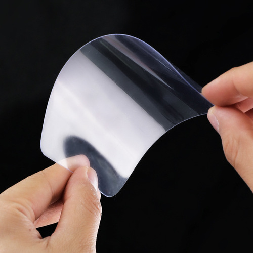 5 pieces of transparent plastic cake soft scraper, semicircular scraper, cream scraper, batter scraper, baking tool