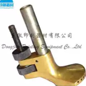 罗兰印刷机配件 罗兰飞达铜压脚 吹风压脚 踩脚印刷机飞达压脚