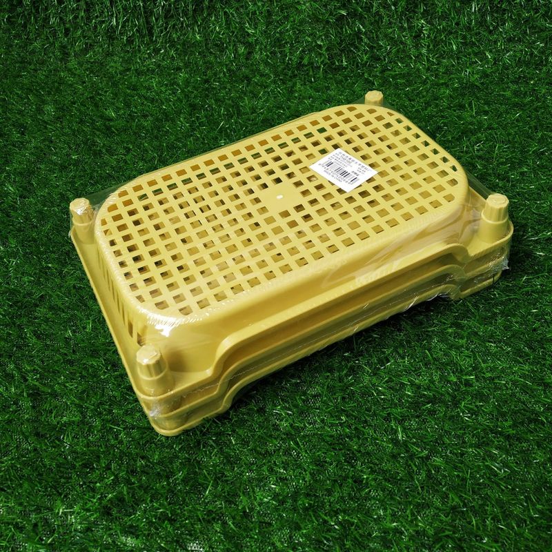 8166 Square Storage Rack Five-Yuan Store Storage and Organization Rack Kitchen Bathroom Three-Layer Storage Rack Wholesale Supply