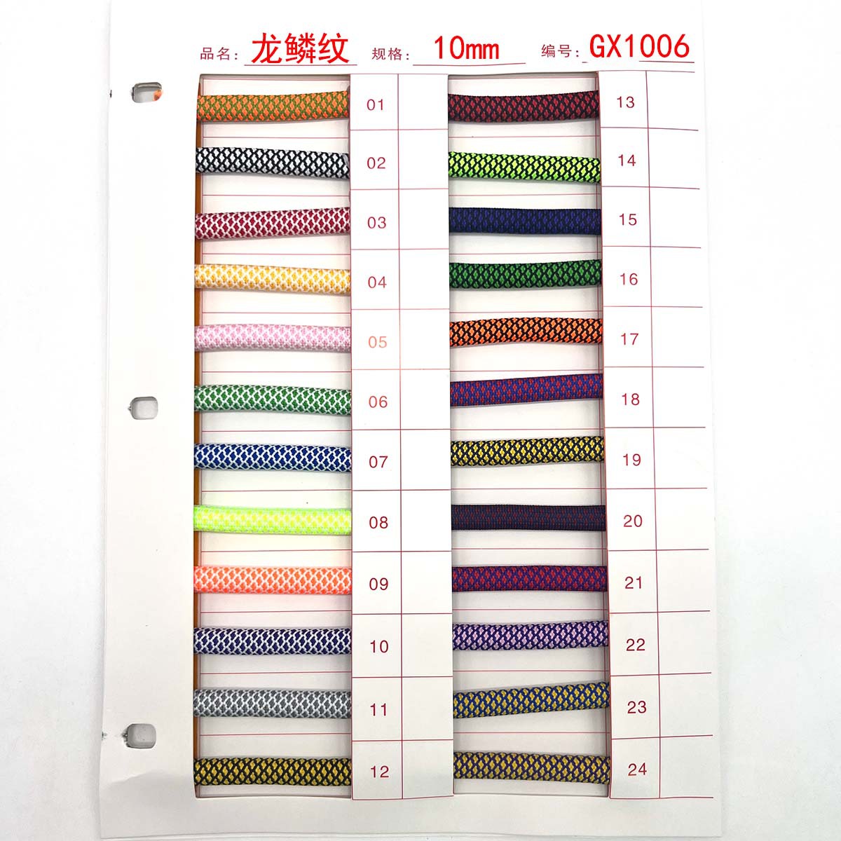 6 / 8 / 10mm poliéster de color core trenzado teléfono móvil camisa redonda cuerda de color intercalada cuerda de bolsa de mano
