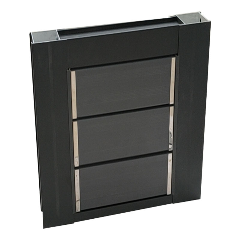 Obturador fábrica eléctrica manual contenedor obturador fábrica industrial pared exterior impermeable aleación de aluminio obturador image 6