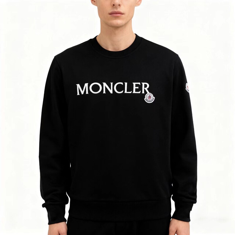 Cross-Border Foreign Trade Printed Sweatshirt Men's Autumn and Winter New Style Men's Casual Versatile Sweatshirt Round Neck Long-Sleeved Top