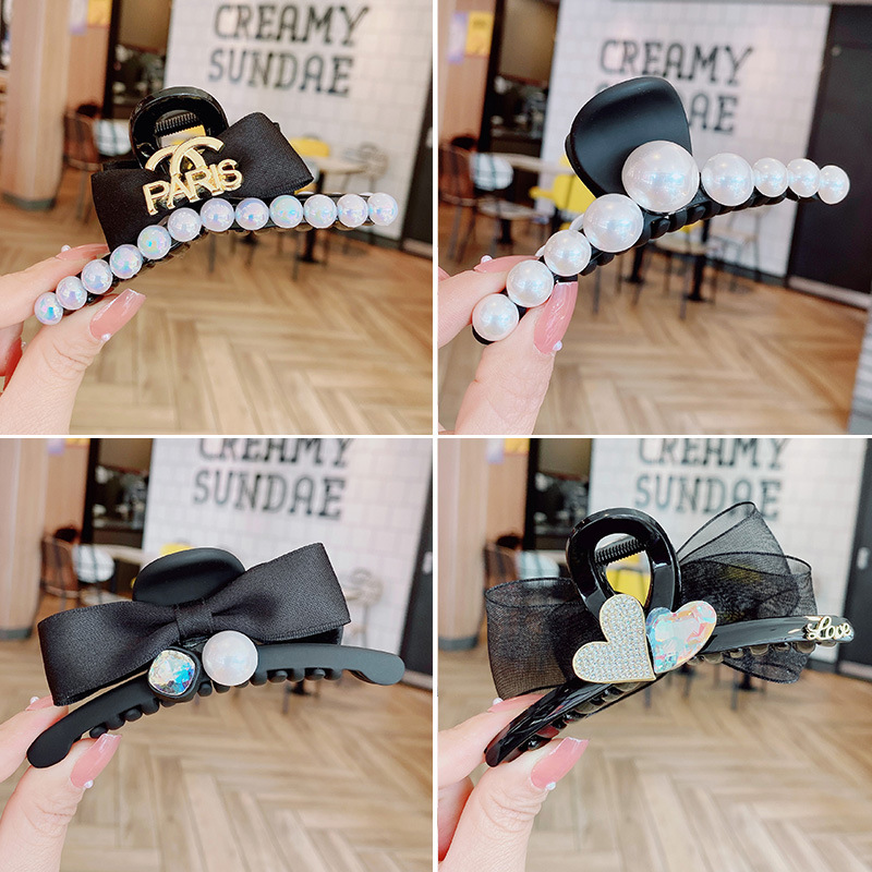 Small Bangs Grab Clip 2022 New Crystal Flower Side Hairpin Korean Internet Celebrity Mini Elegant Grab Hair Accessories_voghion.com