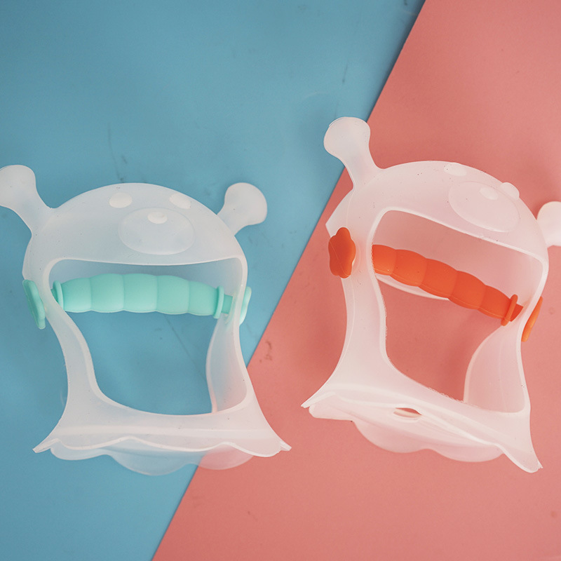 Snail Hand Protection Liquid Gum for Babies, Finger Cover Gum for Toddlers, Baby Silicone Gum Band to Prevent Hand Chewing