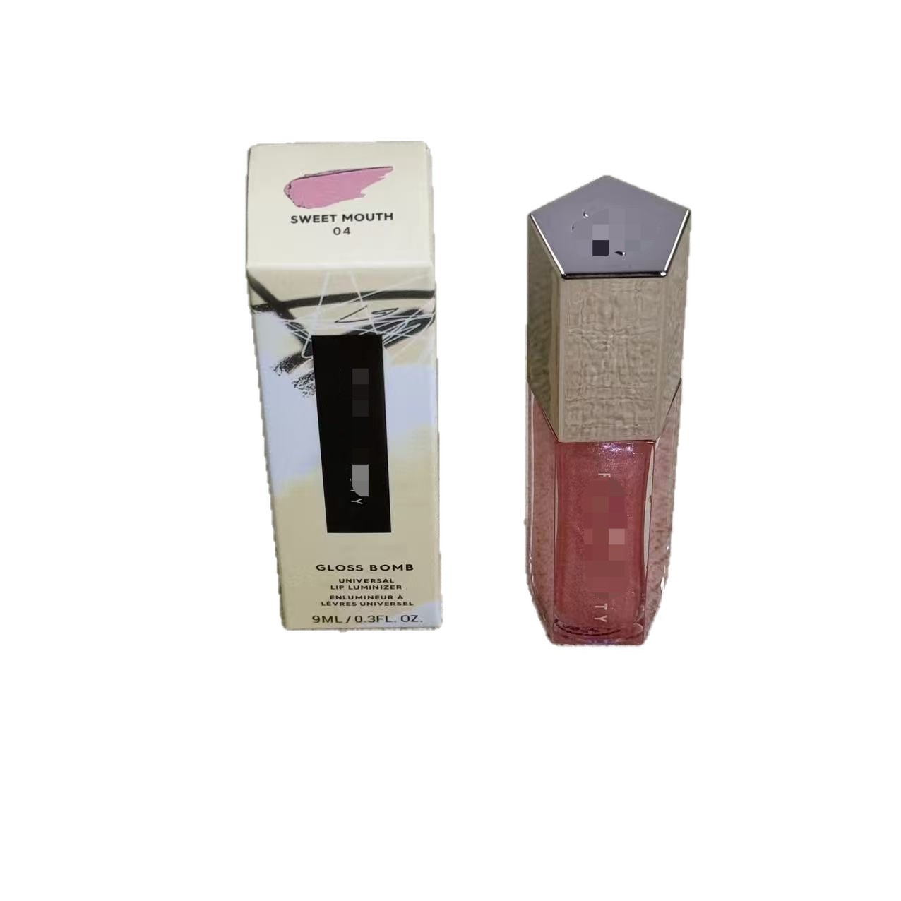 Inventario transfronterizo Rihanna esmalte labial espejo de color acuoso lápiz labial caliente lápiz labial caliente