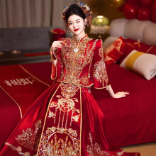 大码秀禾服婚服2025新款新娘高级结婚中式婚服秀和服重工嫁衣春夏