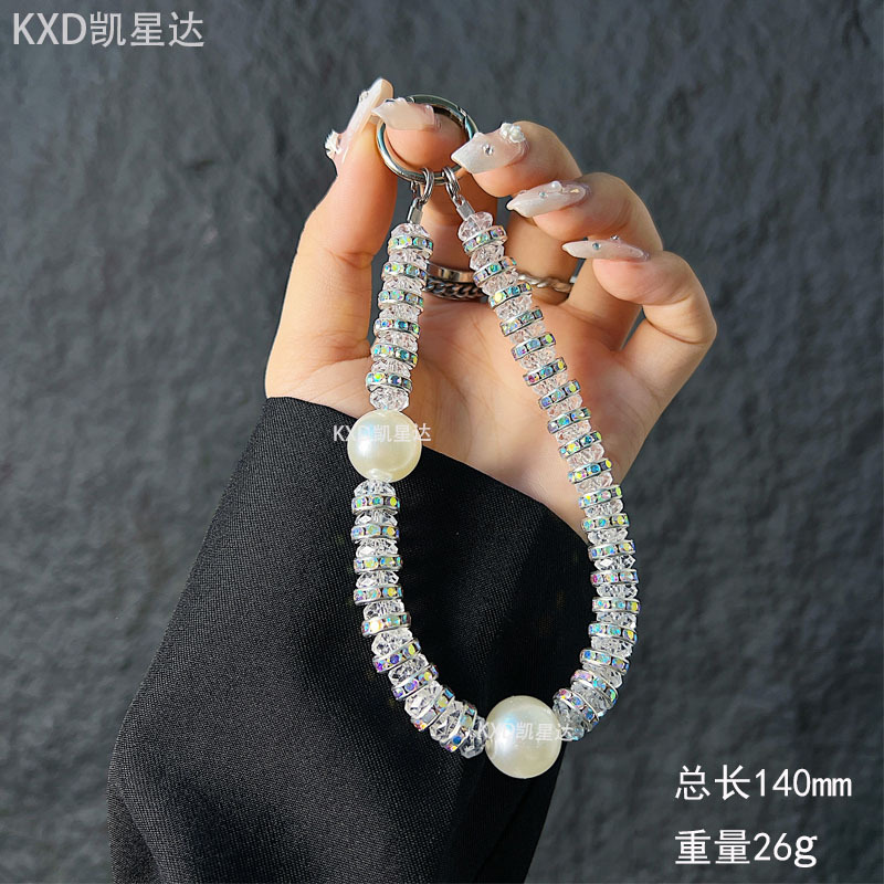 화이트 펄 다이아몬드 팔찌