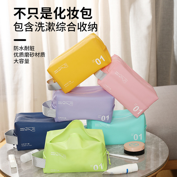 Waterproof cosmetic bag PVC for swimming for traveling