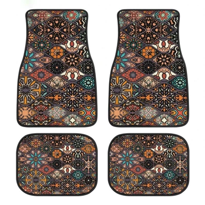 Temu Hot-Selling Retro Persian Nordic | Avtomobil döşəmə paspasları - 1-138-suit-35-3344cm-two-piece-pack
