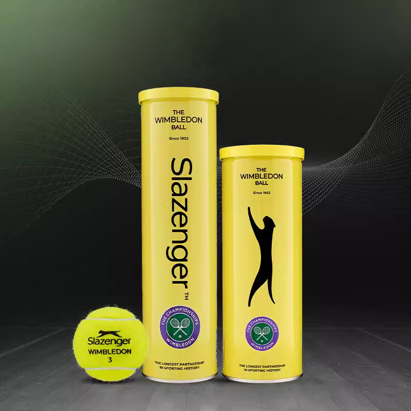 ✅ Tennis Wimbledon Match Ball Training Ball Tin Can Tennis Ball 3 Pieces 4 Pieces Single
