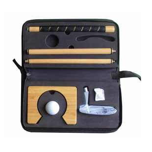 Cross-border in stock indoor golf folding three-section combination putter new putter training suit source manufacturer
