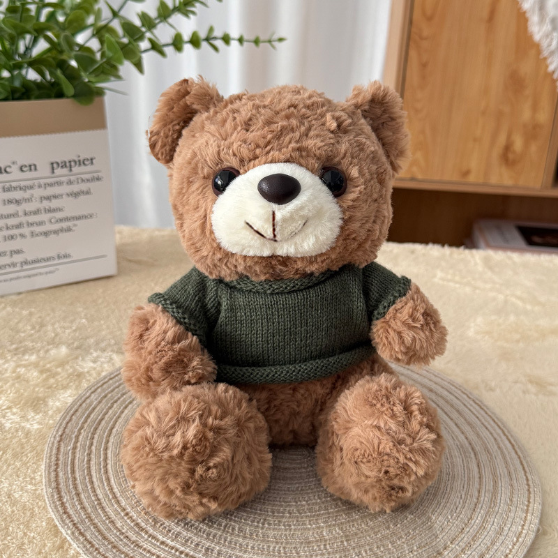 Transfronterizos Teddy Bear muñecas de peluche muñecas de tela regalo de graduación de chicas regalos de eventos logotipo imprimible