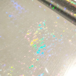 High quality wholesale hundreds of styles optional PET clutch stable transparent star medium transfer film