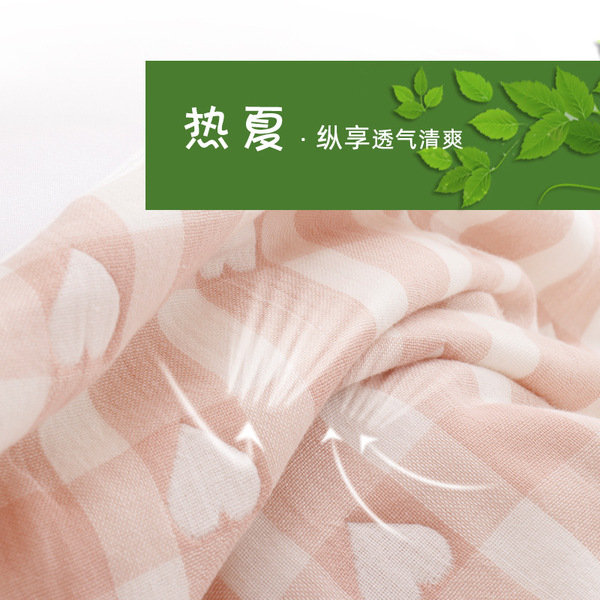Children's cotton gauze pillow