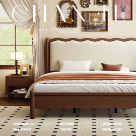 餐桌;桌类、茶几;实木床