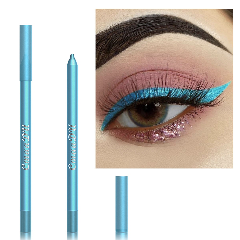 Elegant Solid Color Plastic Eyeliner display picture 1