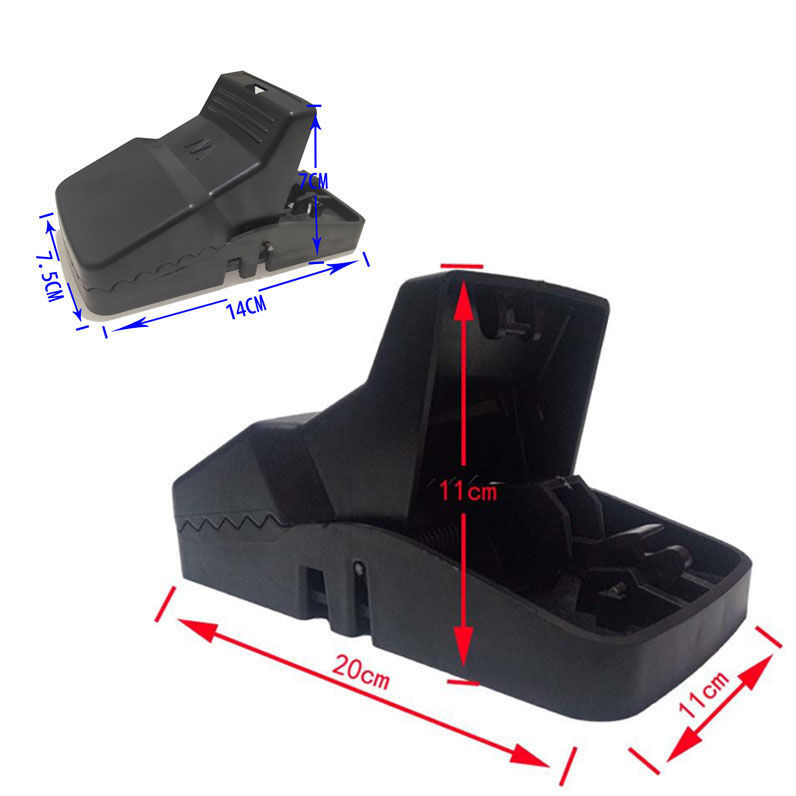 Clip de ratón grande ratonera automática Nuevo ratón atrapar medicina jaula de conducción fuerte pegajoso tablero de ratón matar artefacto