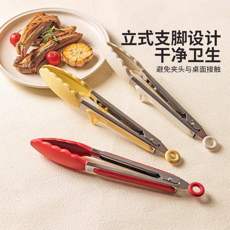 PENGYI resistente a altas temperaturas cocina anti-corrido herramienta de barbacoa de acero inoxidable para filete frito