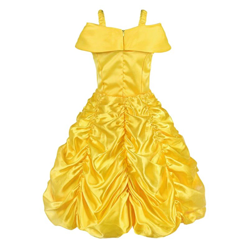 2018 популярный Европейский и американский фильм Красавица и чудовище девушка принцесса Бейер платье Хэллоуин Производительность одежда