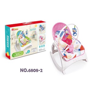 Red grid comfortable multifunctional rocking chair Amazon cross-border toys