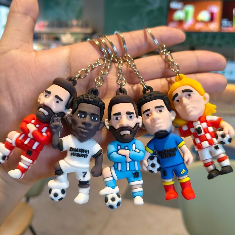 Cross-Border Cartoon World Cup Football Character Keychains, Fan Merchandise, Car and Backpack Pendants, Gift Wholesale Cross-Border Cartoon World Cup Football Character Keychains, Fan Merchandise, Car and Backpack Pendants, Gift Wholesale