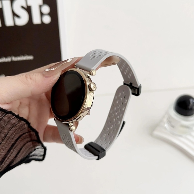 Huawei GT5 ウォッチ GT4 ストラップ通気性シリコン磁気バックル watch4/3pro パーソナライズされた 18 ミリメートルスポーツに適しています|undefined