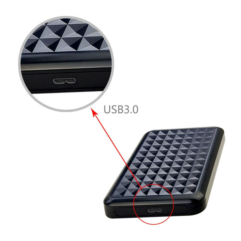 Внешний корпус для 2.5" SATA SSD/HDD, без инструментов, USB 3.0 высокоскоростной