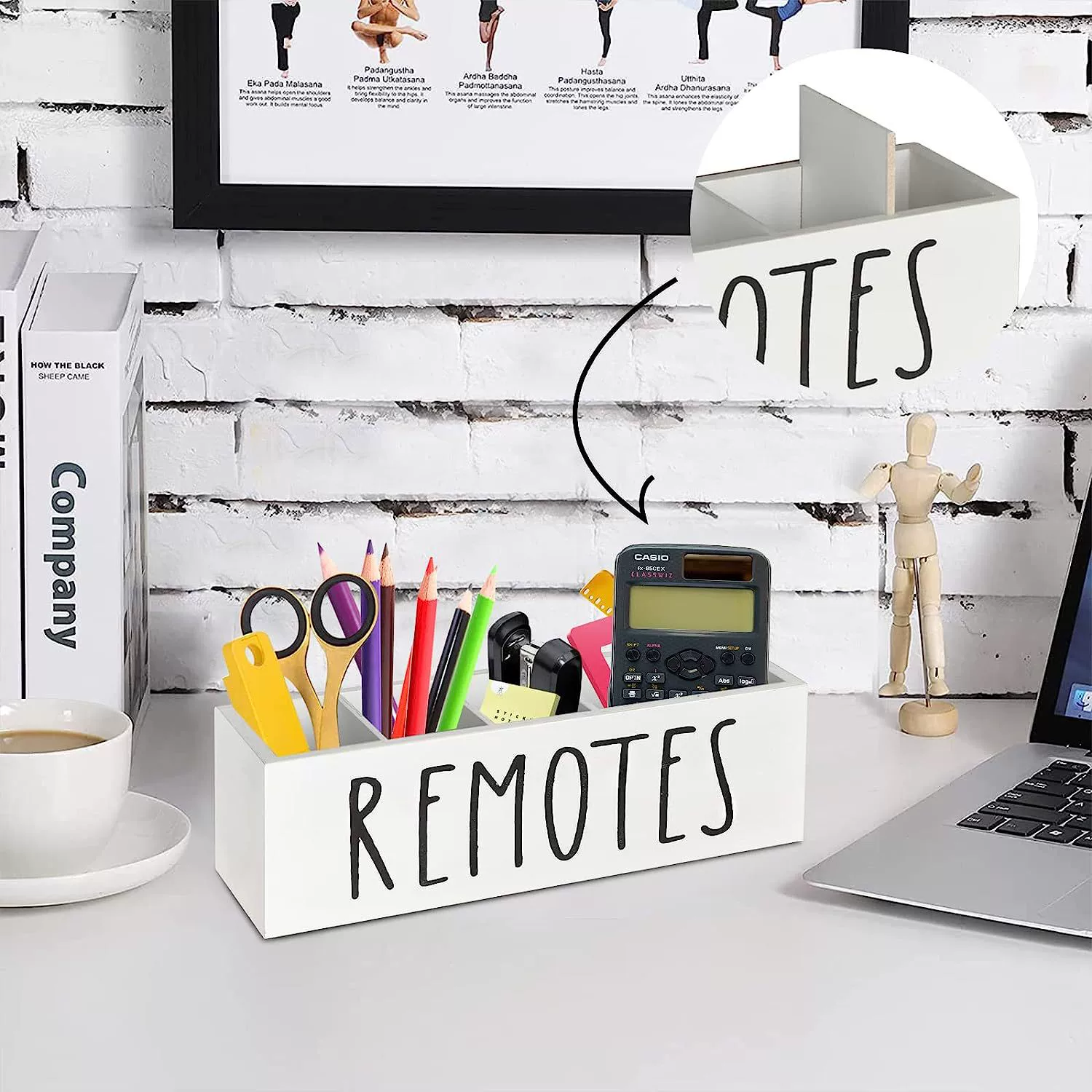 Деревянная коробка для хранения Домашняя гостиная деревянный телевизор пульт дистанционного управления коробка для хранения офисного стола декоративная коробка для хранения